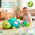 6 9 12 18 Tummy 1 2 3 Baby Crawling Turtle Toy Months, Infant Time Sensory Musical Teething Toys, Toddler Walking