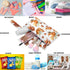visesunny 2Pcs Cute Squirrel Hazelnut Diaper Changing Totes Wet Bags with Zippered Pockets Washable Reusable Roomy