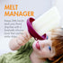Frozen Summer 2 4 Count Boon Drizzle Silicone Ice Pop Holder - Silicone Drip Catcher for Treats and Ice Cream Cones