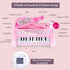 ZMZS First Birthday Toddler Piano Toys, 22 Keys Musical Keyboard for Kids Age 1-3 with Microphone