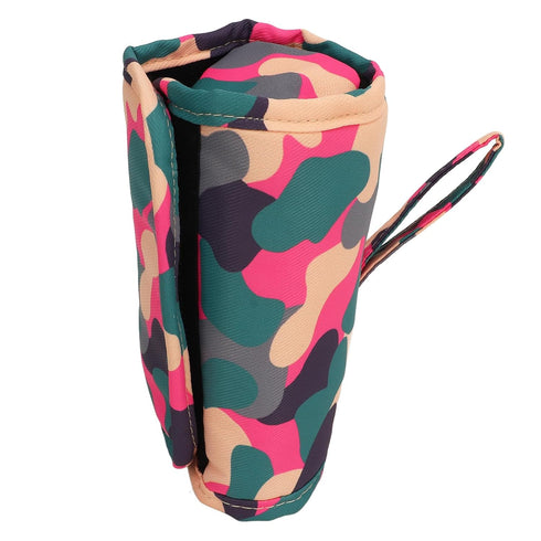 DAUZ 5.57 Cm Milk Warmer Bag, Efficient Baby Milk Heat Keeper USB Charging for Travel for Bottle (Pink)