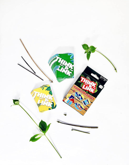 Think A Link Travel Card Game by TrunkWorks – Family Friendly for Ages 5+ – Develops Creative Thinking and Problem