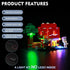 BrickBling LED Light for Lego Mushroom House 21179 Building Kit - Creative Light Kit for Playset