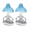 Kiinde Twist Active Latch Nipples - Medium Flow for Breast Milk or Formula Feeding, 2 Pack