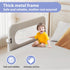 Baby Bed Rails Guard for Toddlers, 32" Adjustable Heights & Foldable Portable Bedrail for Queen, Full, King, Twin Beds