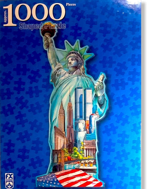 1000pc Statue of Liberty Shaped Puzzle