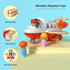 1-3, 18 2 3 4 5 Wanborns Airplane Toys for Toddlers Toys Planes Toys with Sound and Light, Mini Airliner Toys