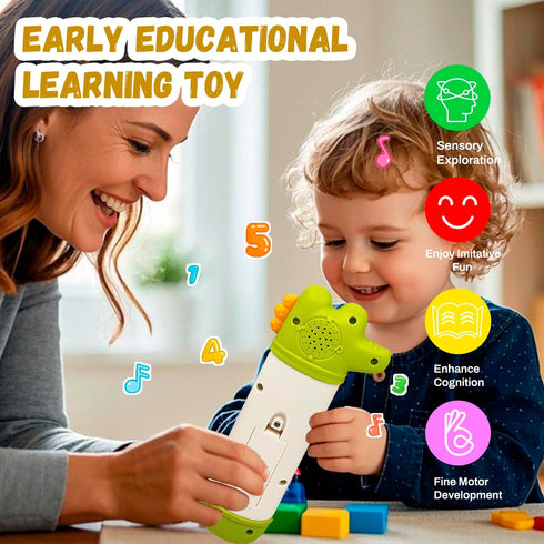 YLXHDO 18 Baby Remote Control Toy with Music and Light - On The Go Remote - Toddler Early Education Learning Toys
