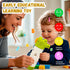 YLXHDO 18 Baby Remote Control Toy with Music and Light - On The Go Remote - Toddler Early Education Learning Toys