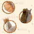 Animal,17.7" MaoGoLan Giant Squirrel Stuffed Realistic Squirrel Plush Toys with Cute and Fluffy Tails,Big Stuffed