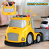 1 2 3 Old,5 1 12-18M+ Toddlers Truck Toys,Boy Toys Gifts for Years in Construction Transport Truck with Lights