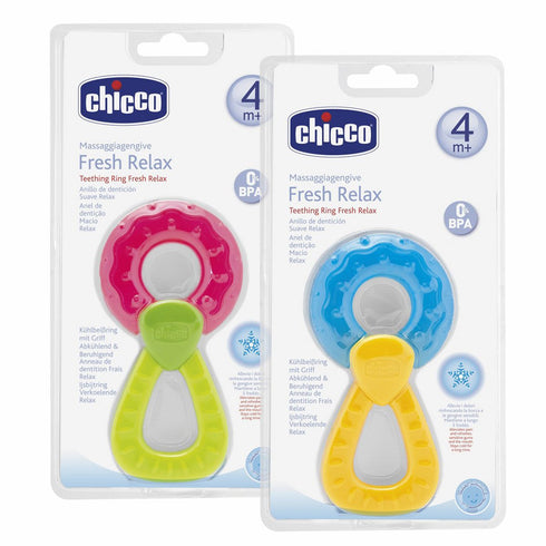 Chicco Fresh Relax Teething Ring -Assorted Colours