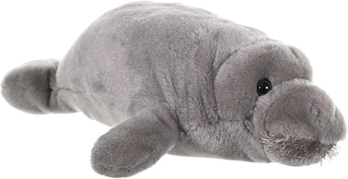 10 Inches Wild Republic Manatee Plush, Stuffed Animal, Plush Toy, Gifts for Kids, Cuddlekins