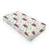 Changing Pad Cover for Baby Girl Boy, Highland Cow Eucalyptus Leaf, Soft Stretchy Safe Snug Fitted Diaper Change Table