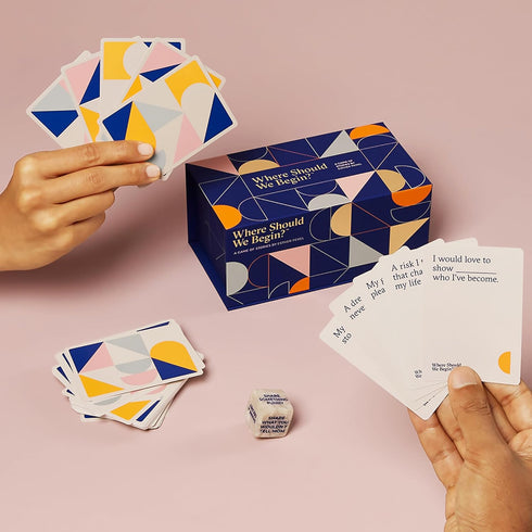 ESTHER PEREL Where Should We Begin Game of Stories - Conversation Cards for Couples, Friends, & Co-Workers