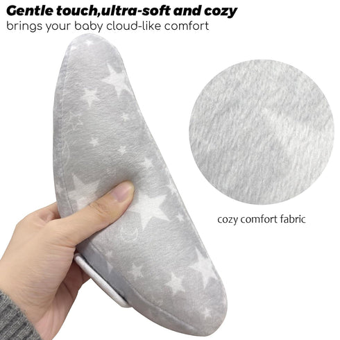 Zdbdbd Infant Travel Pillow, Adjustable Baby Head Neck Support Cushion for Car Seat and Stroller - Comfortable