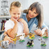 8-12, Sets,Goodie 12Pack 8 9 10 11 12 Party Favors for Kids Mini Animals Building Blocks Bags Stuffers for Kid, Small