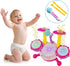 Set Pink Drum for Girls Toddler Musical Instrument Kit