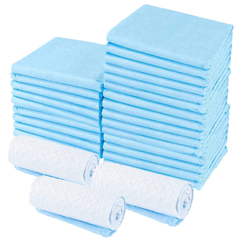 Abesto 100 Pack Baby Disposable Changing Pad Liners, 17 inches x 13 inches,