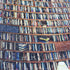 Moruska 1000 Pieces Puzzles for Adults - Wooden Jigsaw Puzzle Challenge - Bookshelf Dam