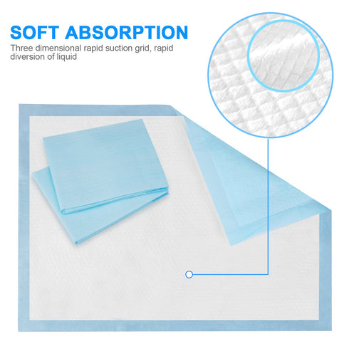 100Pack Protector(13'' 18'') Baby Disposable Changing Pad, Soft Waterproof Mat, Portable Diaper Changing Table & Mat