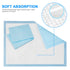 100Pack Protector(13'' 18'') Baby Disposable Changing Pad, Soft Waterproof Mat, Portable Diaper Changing Table & Mat