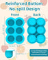 6 3 Baby Food Freezer Tray with Lid, x Ounce Silicone Freezer Molds Storage Container for Homemade Baby Food, Breast