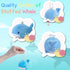 Whale Plush Toy Set BB Funhouse 6 Packs Soft Easter Animal Stuffed Plush Key Chain Set for Kids, 3.14inch