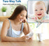 Kopinma 2-Way 2.4GHz Baby Audio Monitor Talk Baby Intercom Wireless Night Light Home Child Safety Device US-Plug Easy