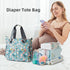 Diaper Bag Tote Satchel Waterproof Messenger Baby Diaper Bags for Mom and Dad Multifunction Medium Travel Tote