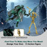 BOZOBO 8pcs 13 13 Set Style3D 13-Action Action Figures Assembly RequiredDIY Multi-Colored Titan Action Figure