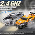 1/16 2.4GHz 4WD Liberty Imports RC Drift Car Remote Control Sport Racing On-Road Vehicle with LED Light, Batteries