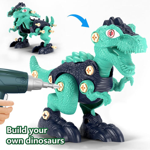 Jasonwell Kids Building Dinosaur Toys, Boys STEM Take Apart Construction Set for Toddler Girls Age 3-8