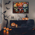 Day of The Dead Sugar Skull Puzzles for Adults 1000 Pieces, Halloween Flower Skeleton Puzzle