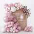 Balloon Arch Stand Kit - 8.2ft & 4.9ft Half Arch Balloon Column Stand with Base for Wedding, Birthday, Baby Showers,