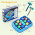 3 4 5 6+ 3 2 Hammers, 3-10 WAYKEE Whack a Game Mole, Toys for Year Old Boys Girls, Interactive Toddler Boy Girl Toys