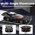 Set 355 8+ Mould King Super Sports Car Building with Display Case, Piece Race Car Model Construction Toy for Kids Ages