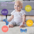 Hooku 0-6 6-12 Silicone Teething Toys for Babies Months, Teethers for Babies Months, Remote Teether for Baby, Sensory