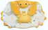 Tikiri Set Organic Cotton Crab Lovey Bundle - Baby Teether and Bath Toy