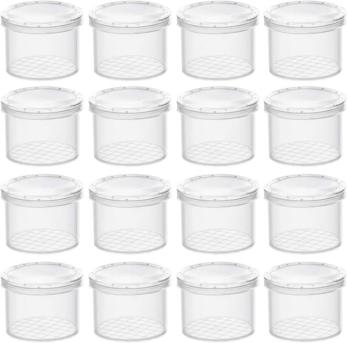 Coopay 16 Pieces Bug Viewer, Critter Insect Cage Magnifying Container, Science Nature Exploration Tools