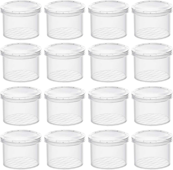 Coopay 16 Pieces Bug Viewer, Critter Insect Cage Magnifying Container, Science Nature Exploration Tools