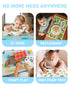 40 Pack 12" 18" 3 Babebay Disposable Placemats for Baby, Sticky Toddler Placemat for Restaurants, Dining Table, Party