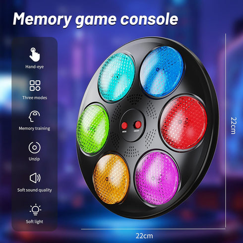 SLWHE 3-12 4-8 6-8 8-12 Handheld Light Up Electronic Memory Game for Kids Boys Girls Interactive Sound Car Travel Road
