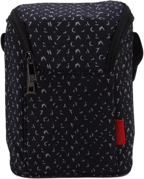 Dioche Baby Bottle Thermal Bag with Nylon Insulation - Insulated Tote Pouch for Outdoor Bottle Storage - Black