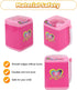 Kids Mini Simulation Electric Automatic Washing Machine, Lightweight Small Appliance with Realistic Details (Pink)