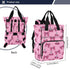 SUABO Backpack Powder-colored Butterfly Silk Pattern Baby Diaper Bag Large Bag Waterproof Travel Diaper Bags for Moms