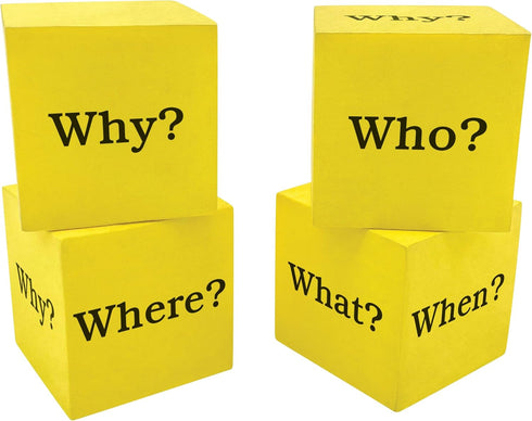 Teacher Foam QUESTION Cubes