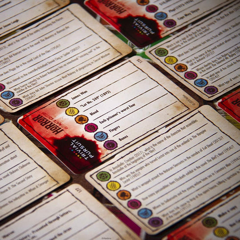Trivial Pursuit Horror Ultimate Edition | Trivia Game Featuring 1800 Questions from Classic Horror Films & Books