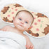 FUQIUMI 4 22"x 11" Highland Cow Animal Floral Print Muslin Burp Cloths for Babies,Soft Cotton Layer Burping Cloths