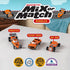 Mix or Match Vehicles, Magnetic Toy Play Set, Race Cars - POPULAR PLAYTHINGS